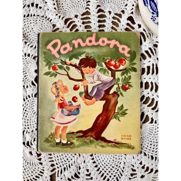 Rare 1945 Pandora Children's Book: Erika Weihs Illustrations, Vintage Nursery - Picture 1 of 8